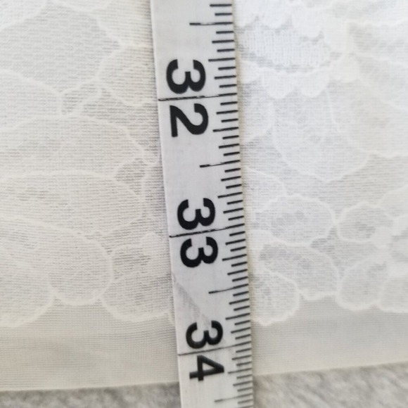 Vanity Fair Womens Vintage Slip Ivory Lace Trim Midi Dress USA Fairy Sz 36 - Picture 13 of 15